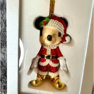 Disney/BaubleBar Mickey Mouse Bag Charm Purse Charm Keychain Xmas Edition